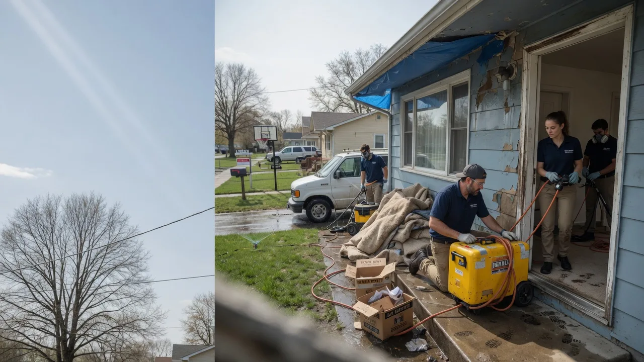 Basement Flood Cleanup in Modena, UT near me